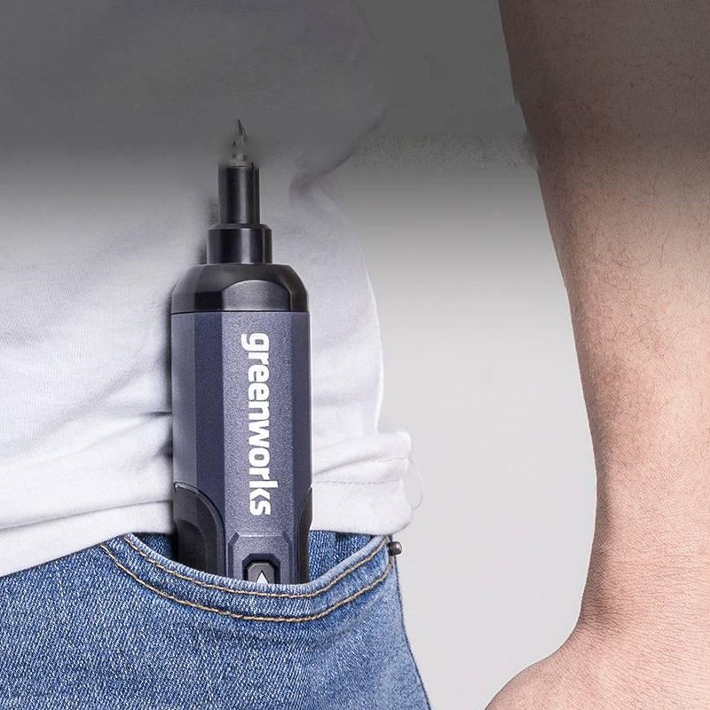 ست پیچ گوشتی شارژی Greenworks – مدل 4V